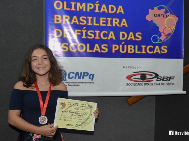 Premiação da Olimpíada Brasileira de Física das Escolas Públicas