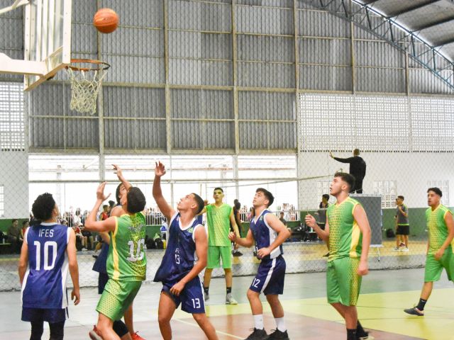 Jifes 2022: basquete masculino - Campus Vitória x Campus Cariacica
