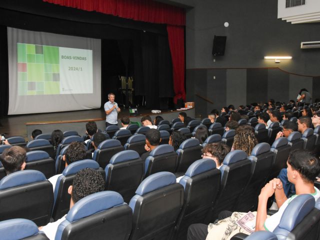 Campus Vitória promove Boas-Vindas para ingressantes de 2024/1
