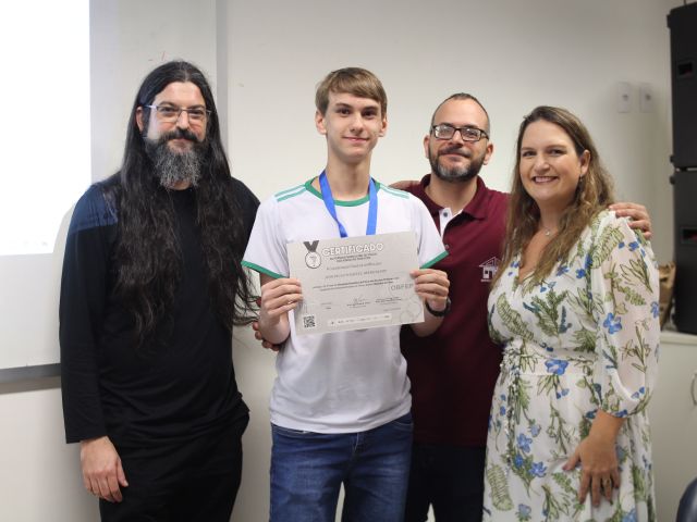 Estudantes do Ifes se destacam na OBF e OBFEP 2024