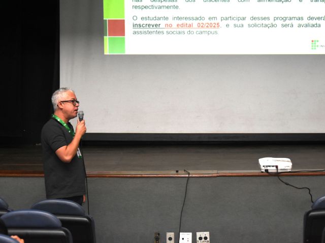 Boas-vindas aos estudantes ingressantes 2025/2