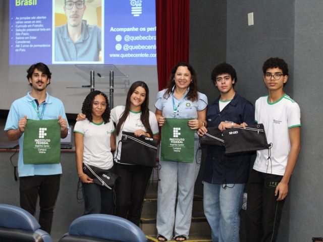 Aniversário de 116 anos do Campus Vitória - palestras