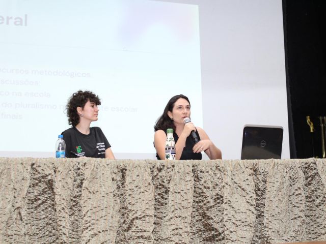 Aniversário de 116 anos do Campus Vitória - palestras