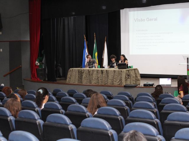 Aniversário de 116 anos do Campus Vitória - palestras