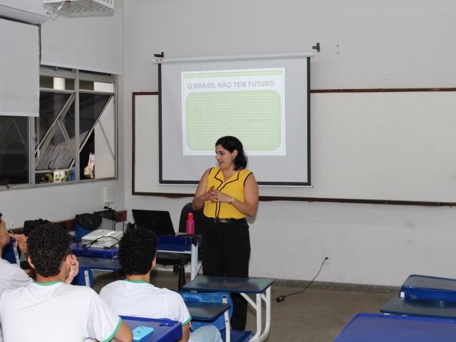Aniversário de 116 anos do Campus Vitória - palestras
