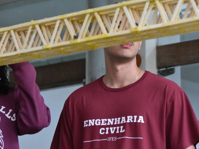 Aniversário de 116 anos do Campus Vitória - Concurso de pontes de palito (26/09)