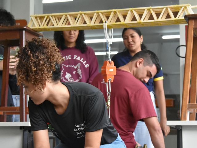 Aniversário de 116 anos do Campus Vitória - Concurso de pontes de palito (26/09)