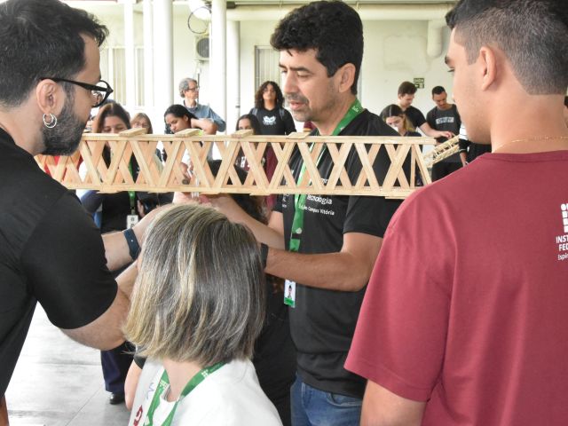 Aniversário de 116 anos do Campus Vitória - Concurso de pontes de palito (26/09)