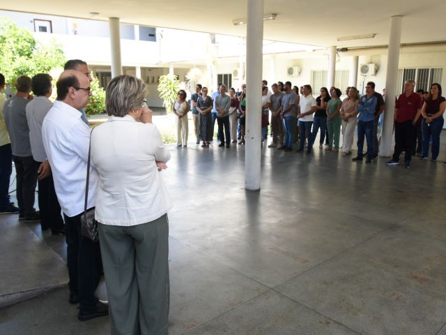 Direção-Geral e Reitoria entregam Bloco da Metalurgia e anunciam construção do refeitório do campus