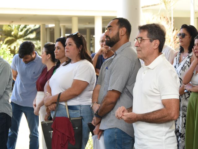 Direção-Geral e Reitoria entregam Bloco da Metalurgia e anunciam construção do refeitório do campus