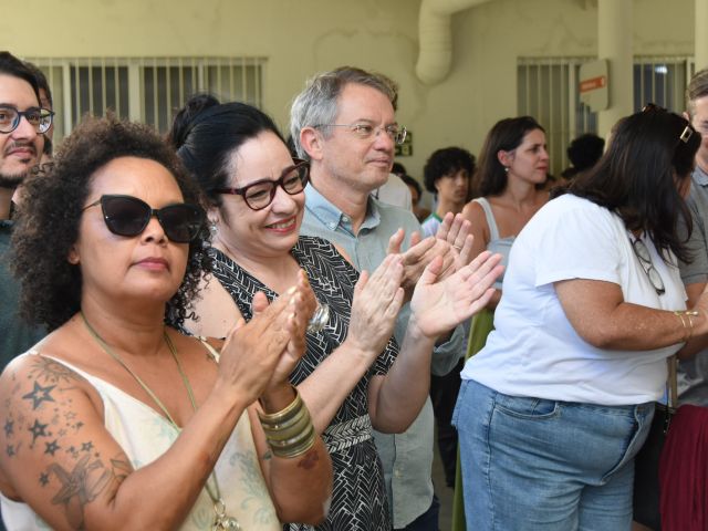 Direção-Geral e Reitoria entregam Bloco da Metalurgia e anunciam construção do refeitório do campus