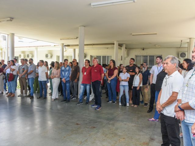 Direção-Geral e Reitoria entregam Bloco da Metalurgia e anunciam construção do refeitório do campus