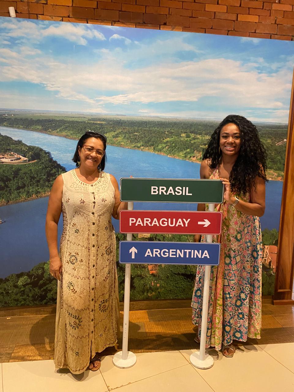 Luana Bernardes e Sônia Lúcia de Oliveira Gonçalves, estudantes do Proeja.